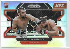 2022 Panini Prizm UFC Silver Prizm Raulian Paiva Flyweight RC #10