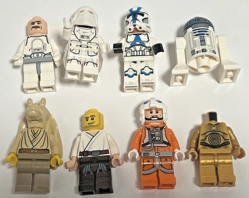 LEGO Star Wars Minifigure Lot of 8 - For Parts