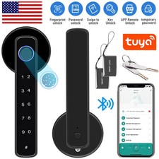 Smart Fingerprint Door Lock Bluetooth Key Keyless Entry Digital Keypad Passcode