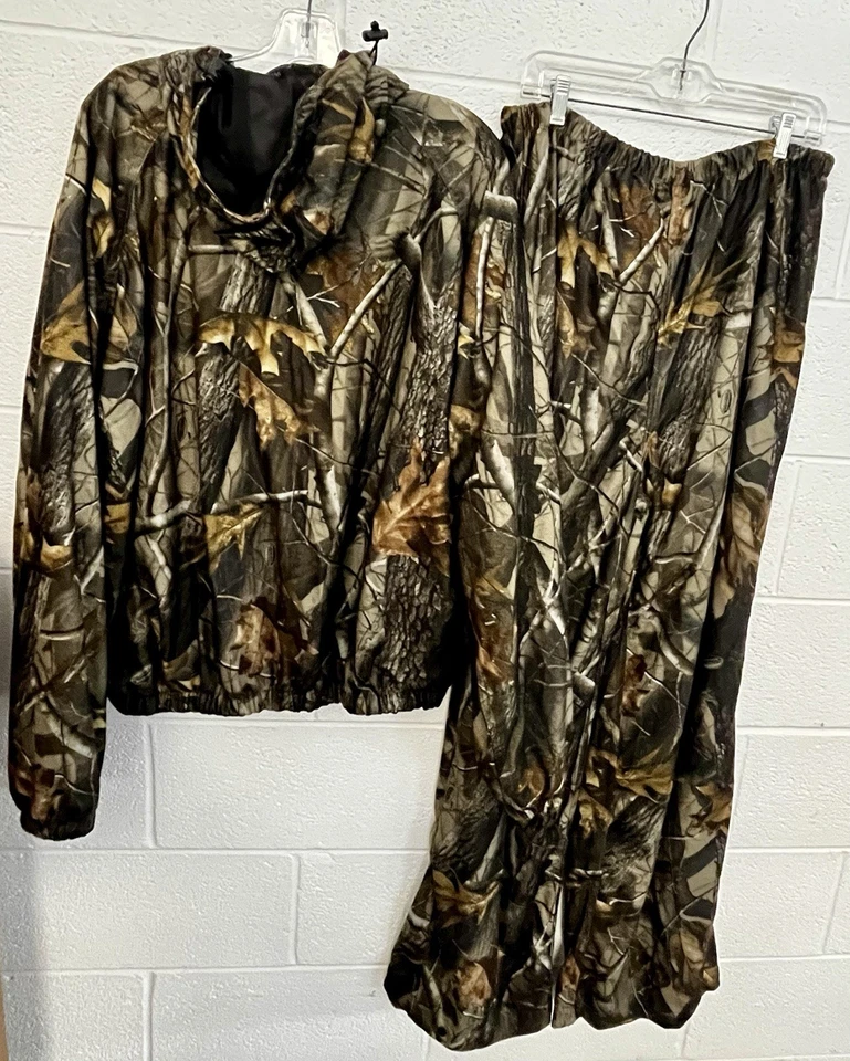 Rattlers Camouflage Suit Set Pants Hoodie Jacket Top 2XL Hunting Lightweight - Image 2 of 4