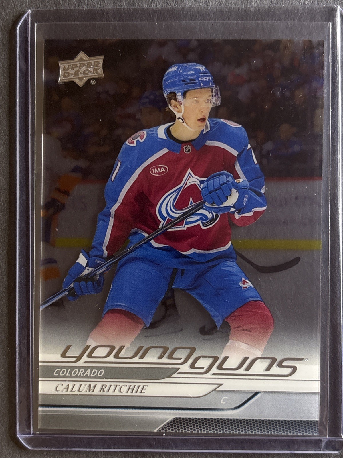 2024-25 Upper Deck Series 2 - Young Guns Calum Ritchie #477 Clear Cut RC