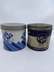 zig zag tobacco tin Vintage Zig Zag Tin for sale