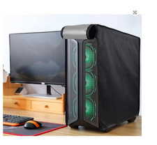 PC Mid-Tower Dust Cover Heavy-Duty Waterproof Protective Cover with Zipper