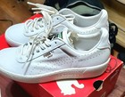 PUMA Star 359226‑01 White Leather Men’s 8.5 Retro Tennis Sneakers – New in Box — photo 5