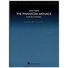Hal Leonard Star Wars: The Phantom Menace John Williams SE Orchestra Delxe Score