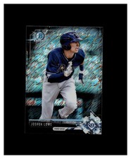 2017 Bowman Chrome Mini Prospects Black Shimmer Refractor Joshua Lowe /100