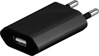 USB LadegeräT (5W), Schwarz, 4494949