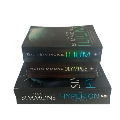 Dan Simmons Hyperion Ilium Olympos Sci-Fi Buchbündel Taschenbuch Posten x3