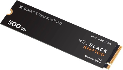 WD_BLACK SN7100 500GB NVMe SSD, M.2 2280, Read speeds up to 6800 MB/s, Next Gen - Afbeelding 2 van 3