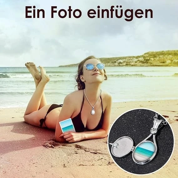 2 Stück H2O Plötzlich Meerjungfrau Kette, H2O Kette, Halskette mit Mermaid - Bild 3 von 4