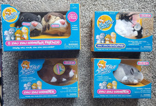 Lot of 4 Zhu Zhu Pets Hamsters Vintage in Boxes Hamster