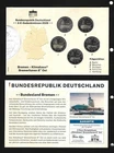 Germany 5x2 Euro Circulated Coin Set 2026, Bremen Klimahaus, Bremerhaven, A,D,F,G,J, Complete