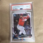 Topps 2018 Bowman Chrome Shohei Ohtani #1 Rookie Base Batting PSA 10 Angels