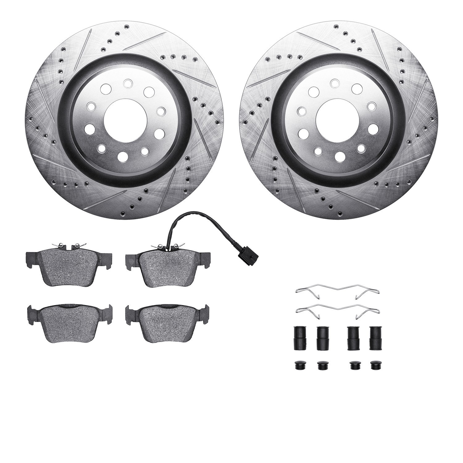 Dynamite Friction Disc Brake Kit for 2017-2024 Maserati Levante 7612-79001