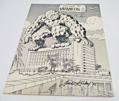1975 MIAMICON 1 Program JACK KIRBY Neal Adams VAUGHN BODE' Star Trek CM1451