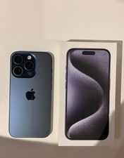 Apple iPhone 15 Pro - 128GB - Blue Titanium (Unlocked) for sale
