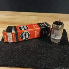 NOS Majestic 12AU7A Audio Tube RARE Black Plates