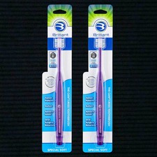 Lot of 2 Brilliant Special Soft Toothbrush Sensitive Teeth  Gums 360  Purple