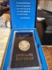 1884 CC Carson City SILVER DOLLAR Uncirculated Original Box & Certificate COIN 4