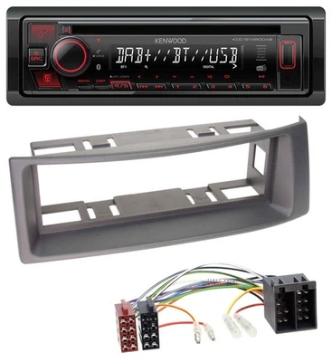Kenwood MP3 CD USB Bluetooth DAB Autoradio für Renault Megane Scenic Classic Cab - Bild 1 von 4