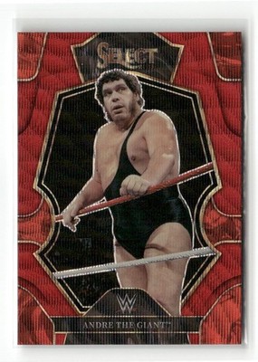 2023 Panini Select WWE #138 Andre The Giant Red Wave