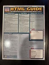 QuickStudy Computer Ser.: HTML by Inc. BarCha...