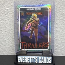 2025 Panini Rookies & Stars Matthew Golden #15 Thrillers Silver Prizm RC