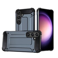 Hybrid Armor PanzerhüLle FüR Samsung Galaxy S25, Blau
