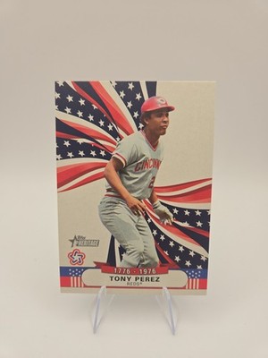 2025 Topps Heritage High Number Tony Perez Bicentennial Stars #BS-12 Reds