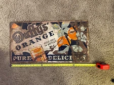 Old Duffys' Orange Soda Tin Sign