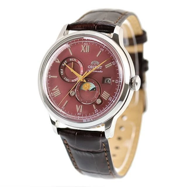 Orologio ORIENT Classic Sun & Moon RA-AK0011D Uomo Meccanico Pelle – ORIENT Orologi