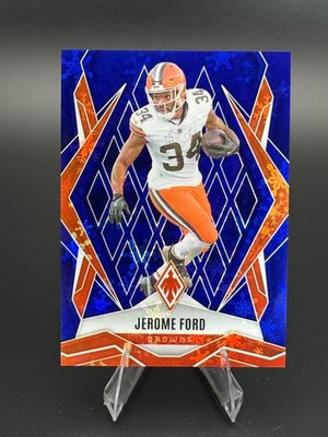2025 Panini Phoenix - Jerome Ford #/199 Blue Winter #3 Browns