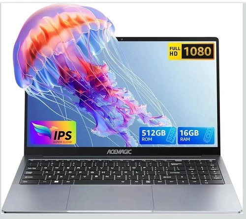 ACEMAGIC Laptop Computer 15.6 inch - Quad-Core Alder Lake N-97 Processor 