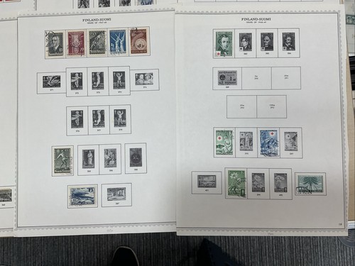 Finland Stamps 1875 Onwards On 50 Leaves *187 - Picture 10 of 24