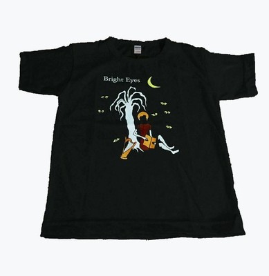 90'S BRIGHT EYES BAND T-SHIRT VINTAGE 90S BLACK BAND CONCERT T SHIRT