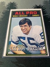 1974 Topps - Lee Roy Jordan #138 - FREE SHIPPING