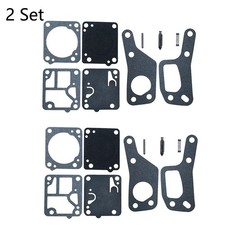 Set 2 Kit Riparazione Carb per Motosega Zama RB19 McCulloch Mini Mac 110 120 130 140