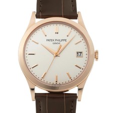 PATEK PHILIPPE Calatrava 5296R-010 Men's Opalin Rose Gold Automatic #W152 2