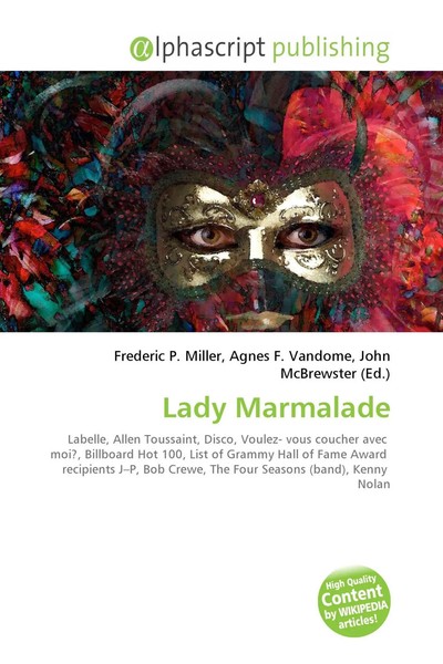 Frederic P. Miller (U. A.) | Lady Marmalade | Taschenbuch | Englisch (2026)-image