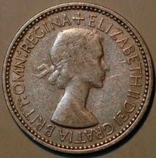 United Kingdom Elizabeth II 1953  1 Shilling Km#904