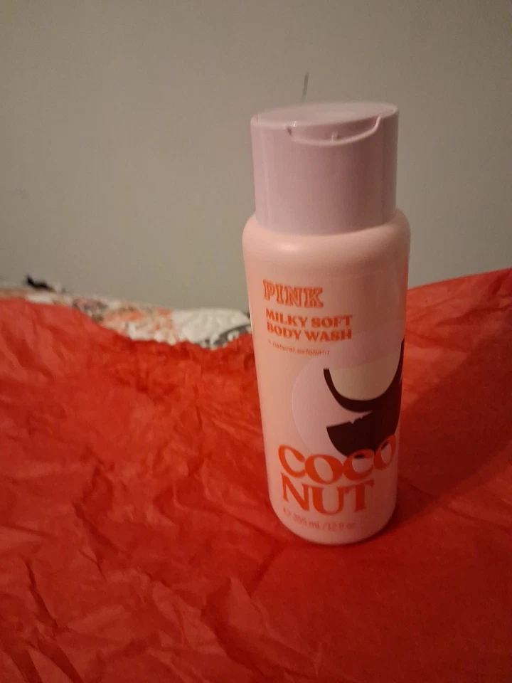 VICTORIA'S SECRET ROSA COCO LECHOSO SUAVE LAVADO CORPORAL EXFOLIANTE 12 OZ NUEVO Foto 2 de 3