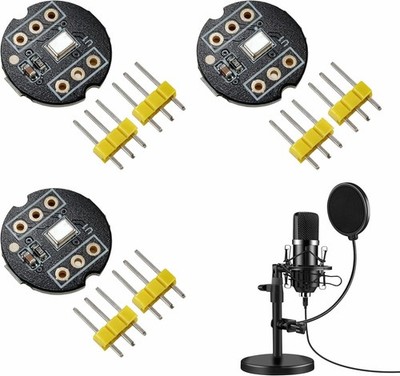 3er MEMS Mikrofon Modul 24 Bit I2S Omnidirektional ESP32 Arduino IoT Audioset