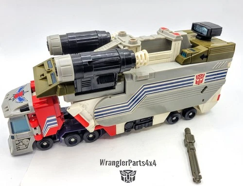 Vintage Transformers 1997 Machine Wars Optimus Prime Ultra Class Figure KB Toys