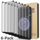 6 Pack For Samsung Galaxy S9 / S9+ Tempered Glass Screen Protector Anti Scratch