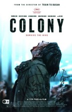 DIRECTOR YEON SANG HO SIGNED COLONY 11X17 MOVIE POSTER PHOTO KOREA BAS COA