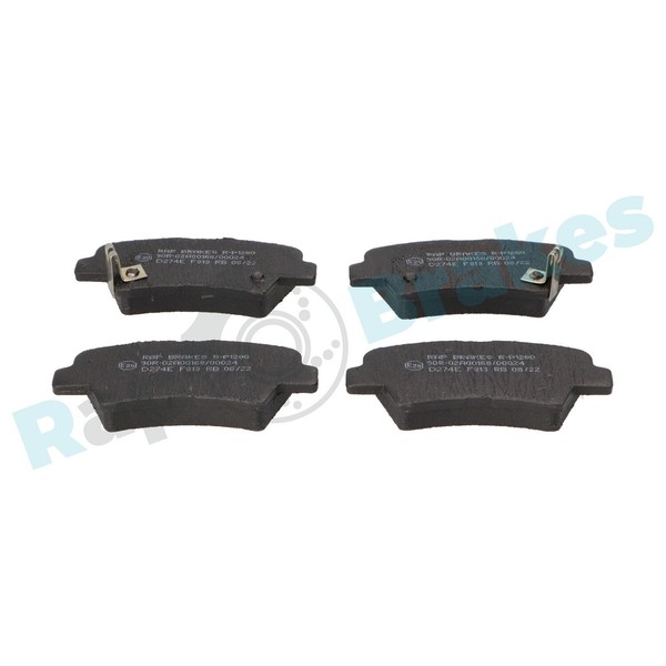 Bremsbelagsatz Scheibenbremse Rap Brakes R-P1280 FüR Hyundai Tucson Jm Sonata 5-image