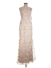 NWT Eliza J Women Brown Cocktail Dress 8