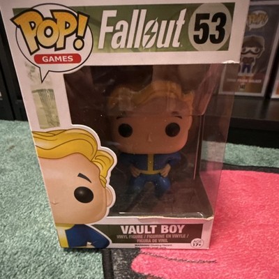 Funko Pop Fallout Vault Boy Fallout 53  Box Damage w/protector
