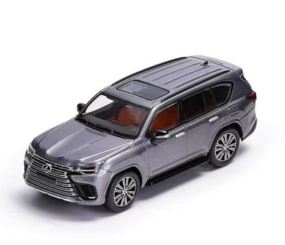 Masdi 1:64 Gray 2022 LX600 Luxury SUV Sports Model Diecast Collect Car