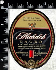 Michelob Lager Beer Label - MISSOURI